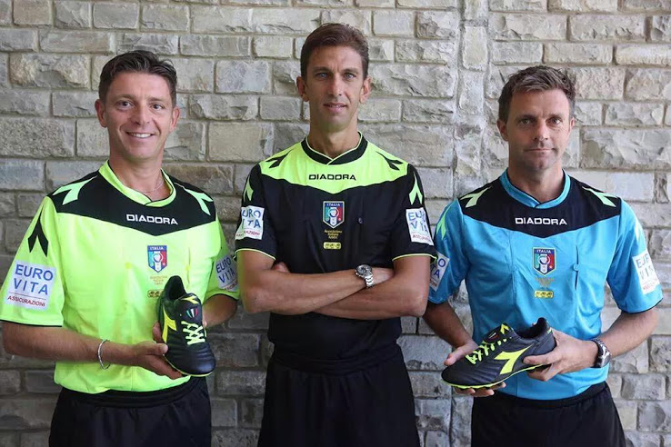 Kit top arbitro diadora